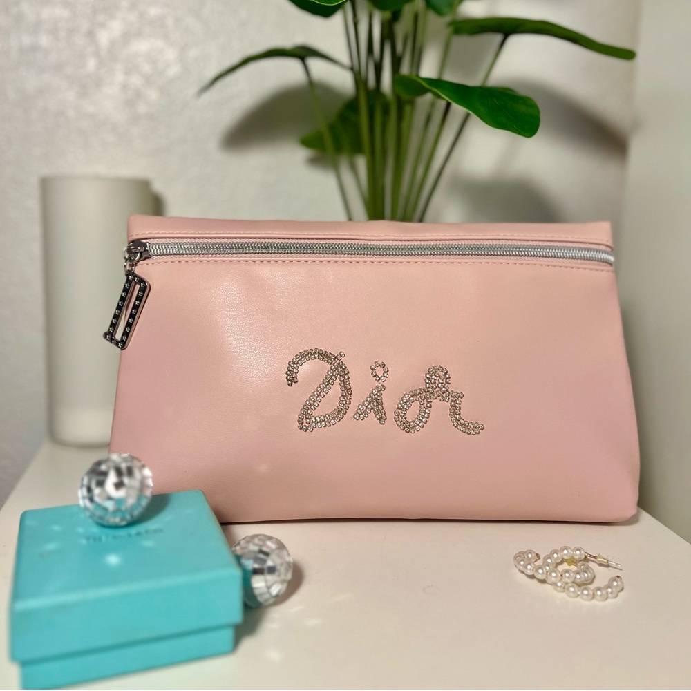 ★ Dior Pouchette Bag in Blush Pink
